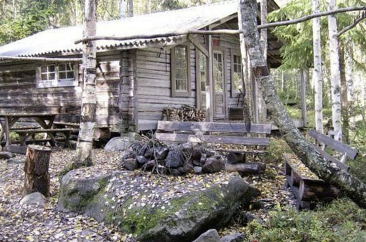Vakantiehuis Holzhütte für das wahre Naturerlebnis am See