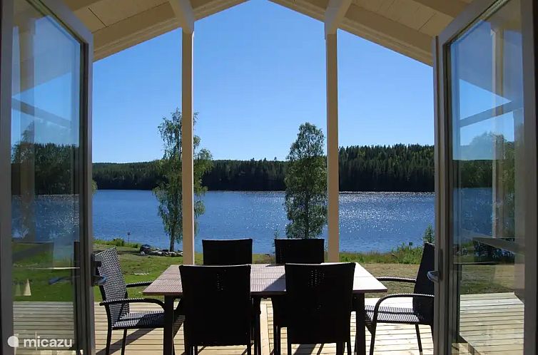 Luxe Stuga met Sauna en Uitzicht