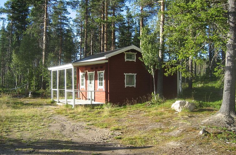 Vakantiehuis Schwedisches Holzhaus mit Grill und Terrasse