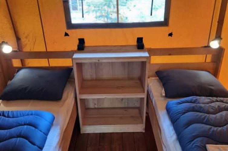 Luxe Safaritent + sanitair