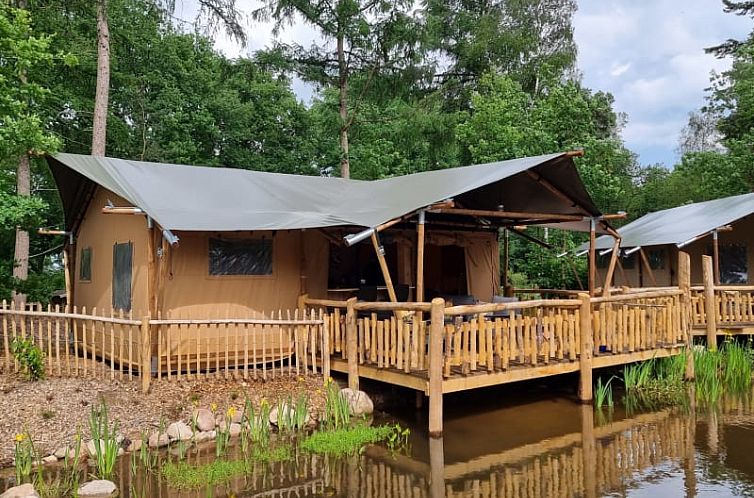 Luxe Safaritent + sanitair