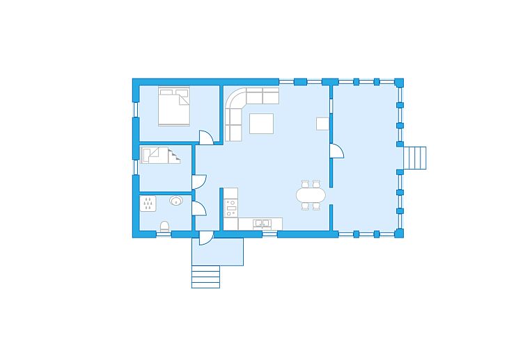 Vakantiehuis Skärvudde Huset