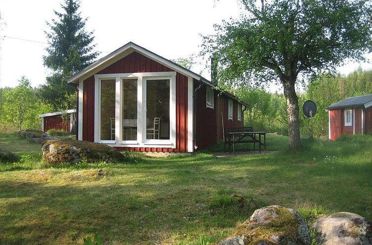 Vakantiehuis in Målilla Boote Sauna  See