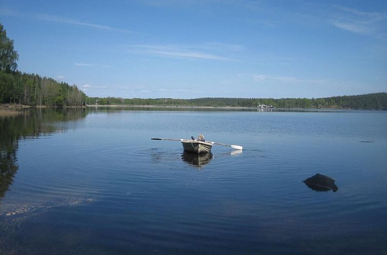 Vakantiehuis in Målilla Boote Sauna  See