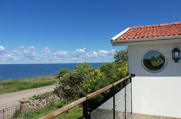 Vakantiehuis Freistehende Strandvilla mit großem Balkon