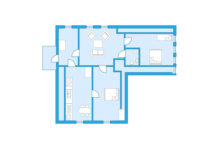 Appartement Stegeborg Norrkrog