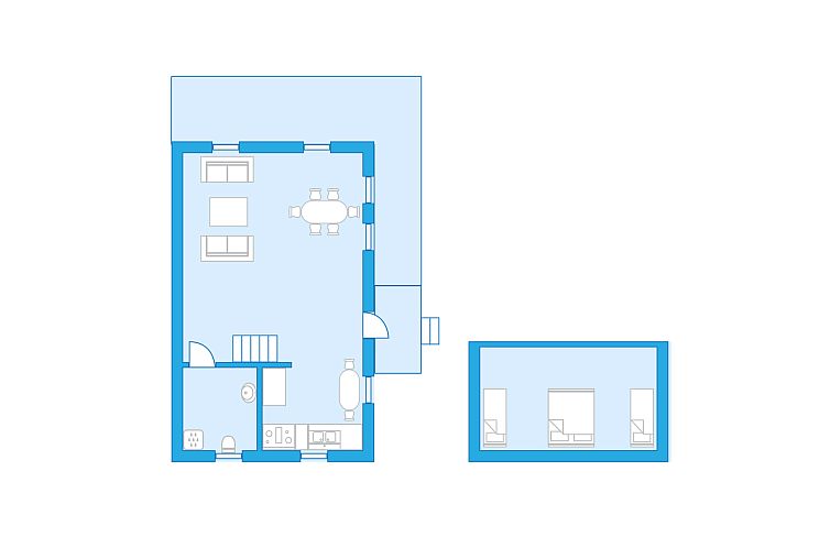 Vakantiehuis Norrkrog Utsikten