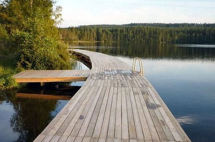 Vakantiehuis Gepflegtes Ferienhaus mit eigenem Saunahaus