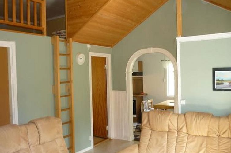 Vakantiehuis Gepflegtes Ferienhaus mit eigenem Saunahaus