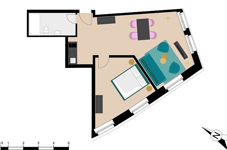 Appartement Bank House Apt.XL105