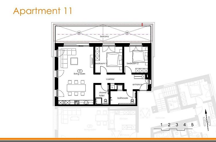 Appartement Apartment Anemone