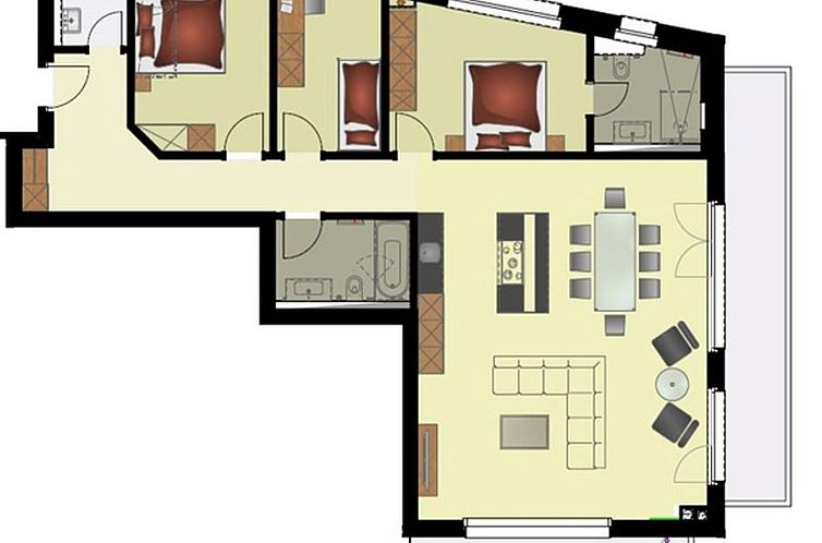 Appartement Apartment Walt 4.5