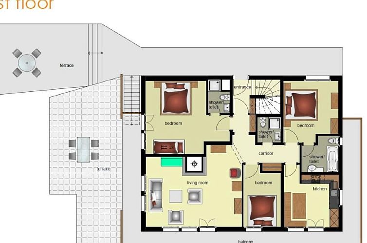 Appartement Chalet Bärefalli
