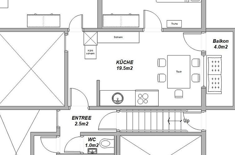 Appartement Trachsel-Huus