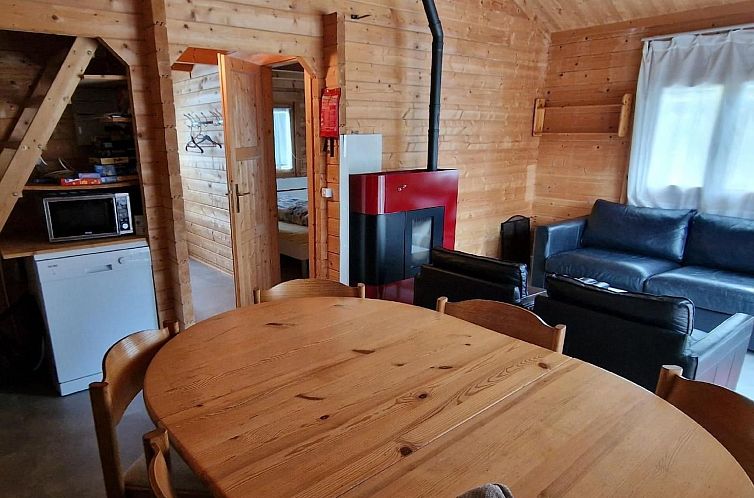 Vakantiehuis Chalet/ Blockhaus auf Camping