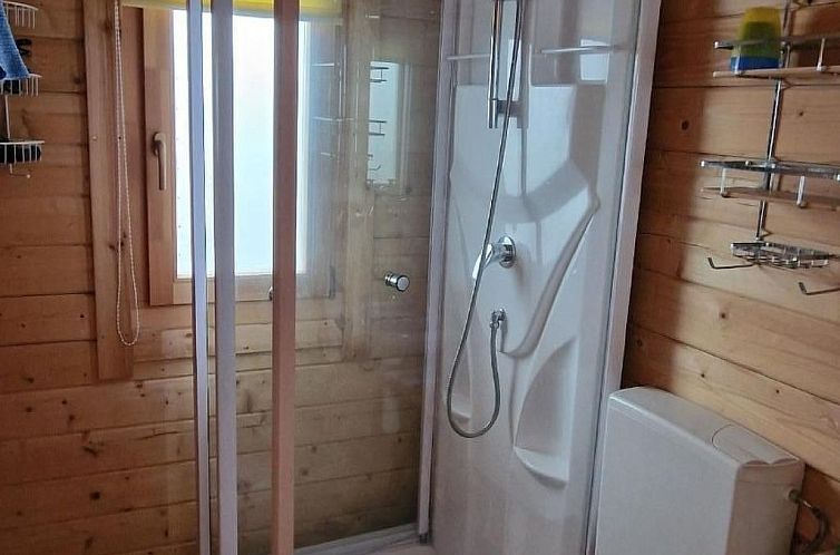 Vakantiehuis Chalet/ Blockhaus auf Camping