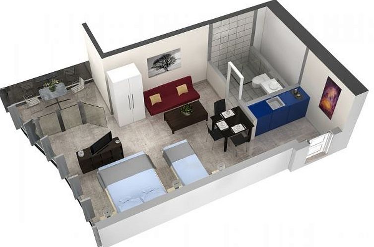 Appartement LU Gletschergarten IV - Allmend HITrental Apartm