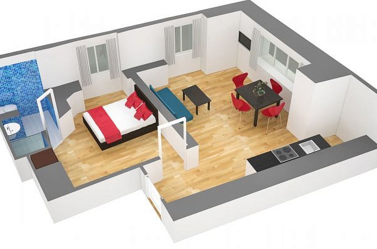 Appartement LU Venus ll - Old Town HITrental Apartment