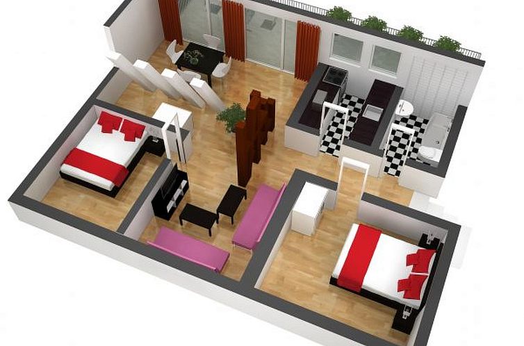 Appartement LU Sun IV - Chapel Bridge HITrental Apartment