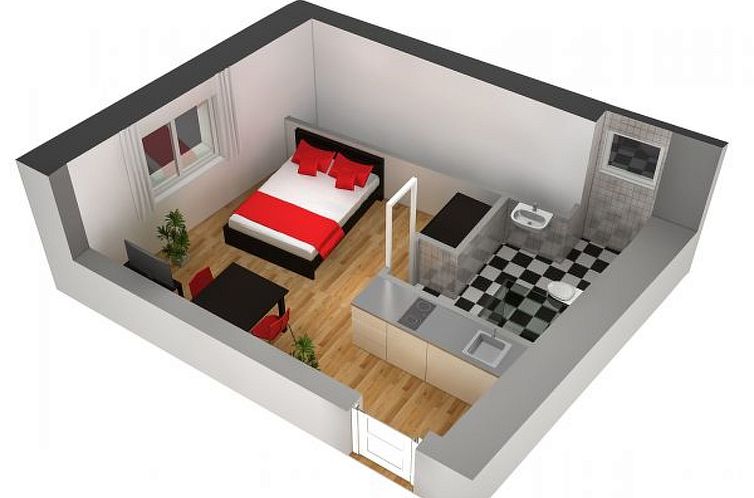 Appartement LU Pluto lll - Old Town HITrental Apartment