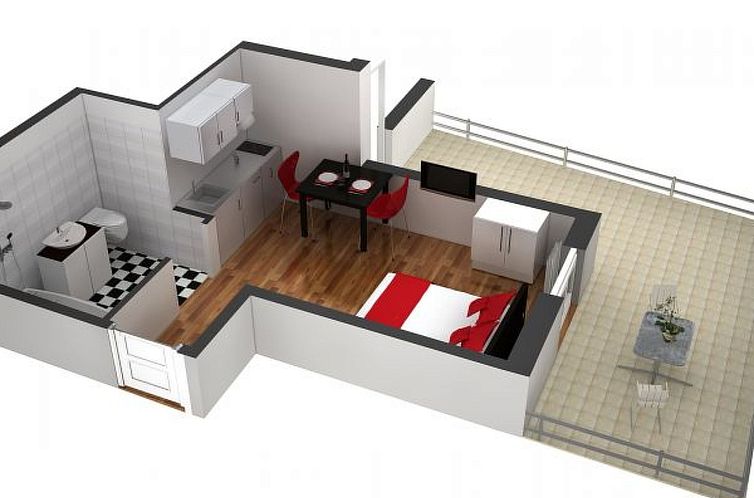 Appartement LU Moon IVb - Old Town HITrental Apartment