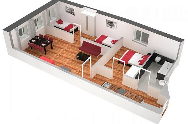 Appartement LU Jupiter ll - Chapel Bridge HITrental Apartmen