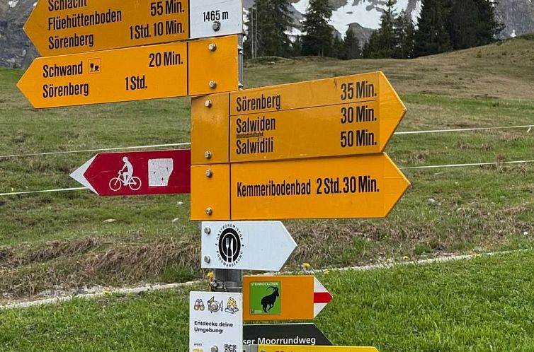 Appartement Moderne Ferienwohnung ROTHORN mit 2 Schlafzimmer