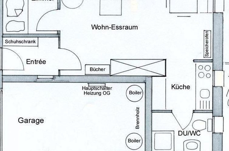 Appartement Chalet Tannehüsli
