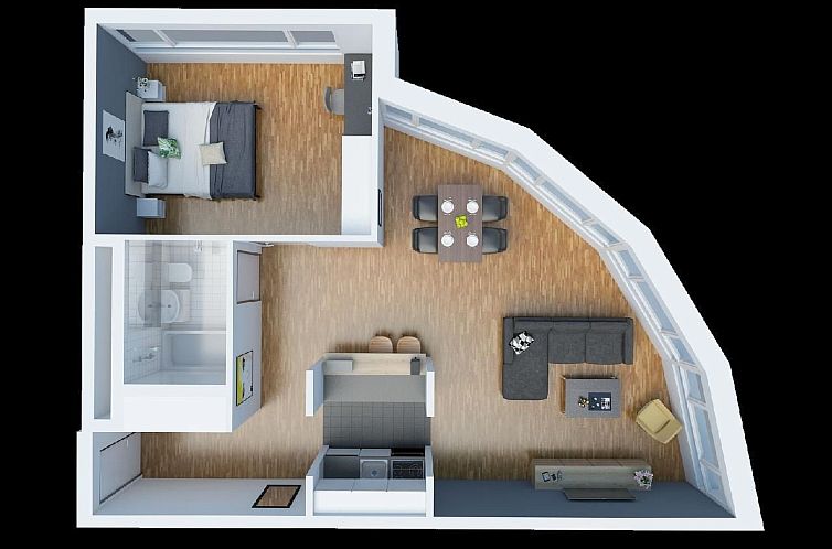 Appartement ARISER Zug Central Business Apartment
