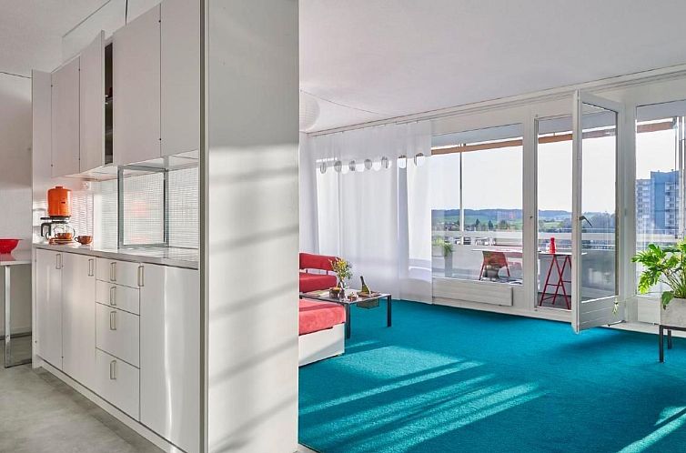 Appartement Hochhaus Fellergut - Stiftung Ferien im Baudenkm