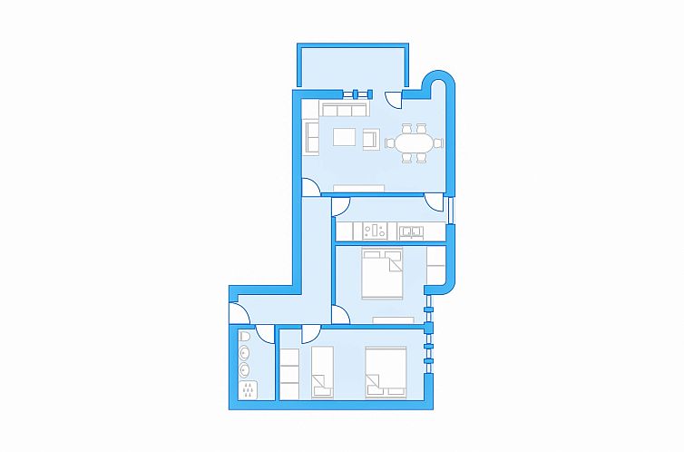 Appartement Allod Park Haus C 207