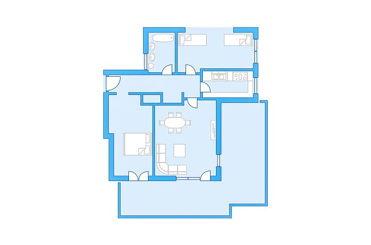Appartement Allod Park Haus C 701