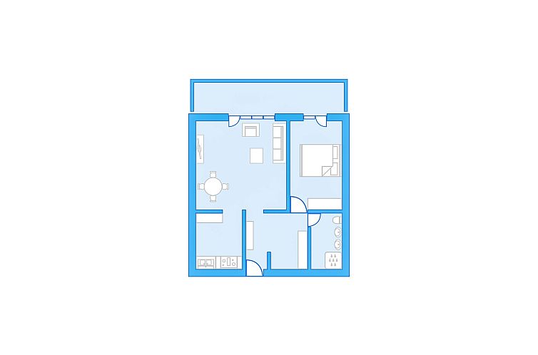 Appartement Allod Park Haus C 202