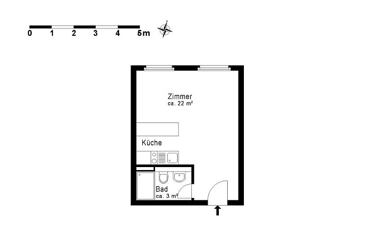 Appartement Studio Arosa von Swisspartments