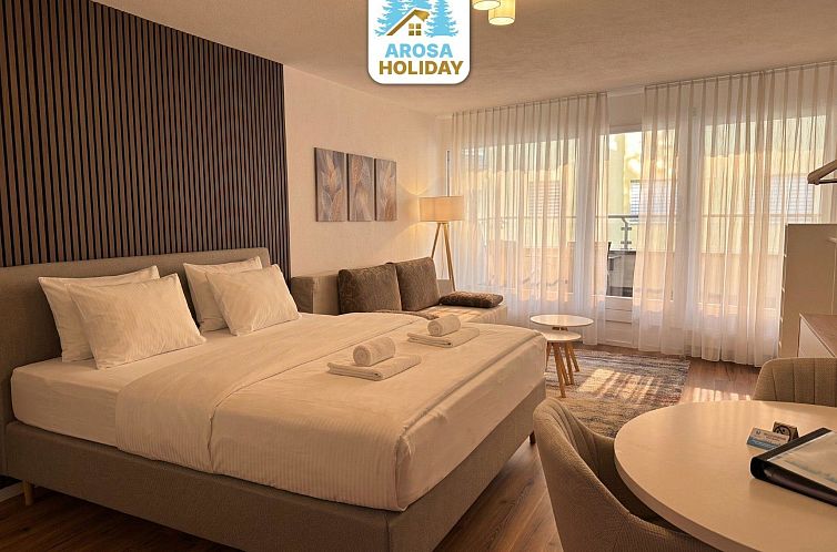 Unterkunft 18211166 - Appartement Graubünden - Appartement Lorez 5A by Arosa Holiday Appartement/Fewo, Bad,
