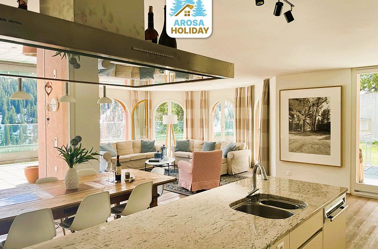 Guest house 18211167 - Apartment Under Gräub / Grisons - Appartement Surmeir by Arosa Holiday Appartement/Fewo, Dusch