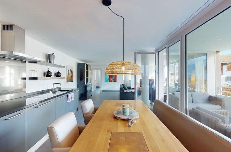 Guest house 18211810 - Apartment Under Gräub / Grisons - Appartement Sot für 6 Personen Lantsch/Lenz