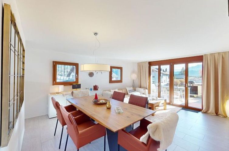 Unterkunft 18211812 - Appartement Graubünden - Appartement Familienunterkunft Tgampi Sot Lantsch für 6 Per