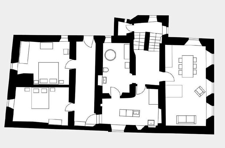 Appartement Türali unten