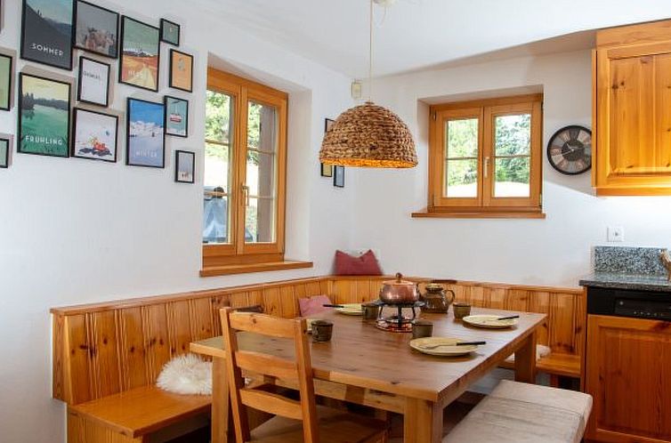 Vakantiehuis Ski in & Ski out Alphütte-Maiensäss Acla Pala