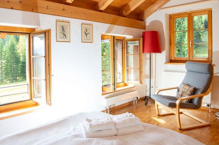 Vakantiehuis Ski in & Ski out Alphütte-Maiensäss Acla Pala