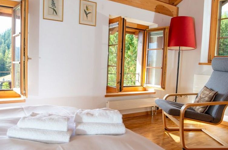 Vakantiehuis Ski in & Ski out Alphütte-Maiensäss Acla Pala