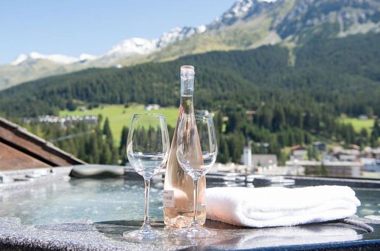 Appartement mit Whirlpool für 6 Personen-Lenzerheide