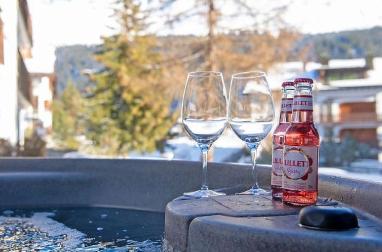 Appartement mit privatem Whirlpool für 4 Personen Casoja Le