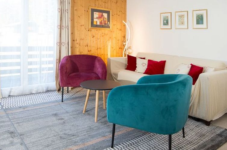 Appartement Ski in Ski out Familienunterkunft Chesa Katja Le