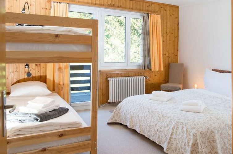 Appartement Ski in Ski out Familienunterkunft Chesa Katja Le