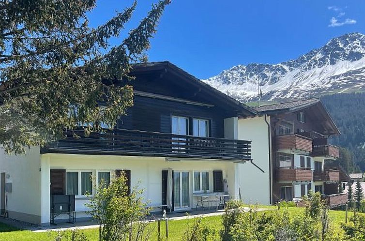 Appartement Ski in Ski out Familienunterkunft Chesa Katja Le