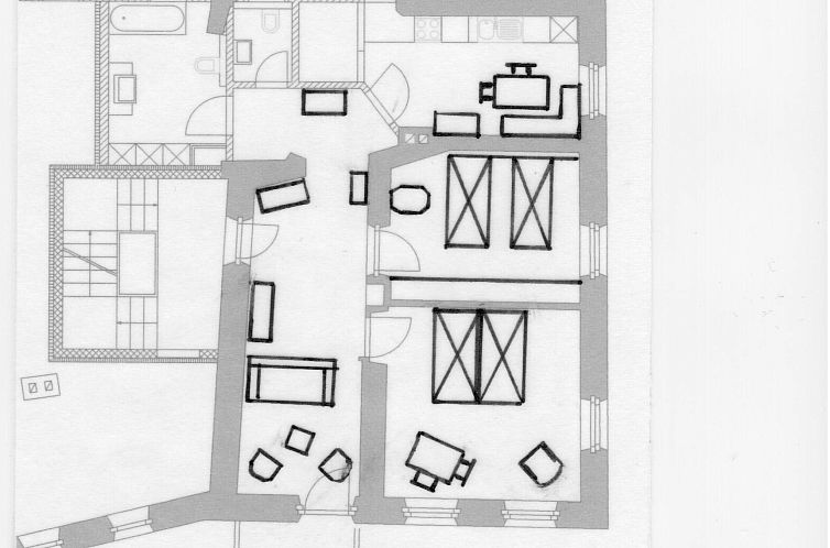 Appartement Chasa Gallas, (Tschierv).