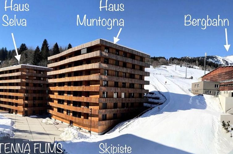 Appartement Flims Stenna SELVA direkt bei Bergbahnen Skipist