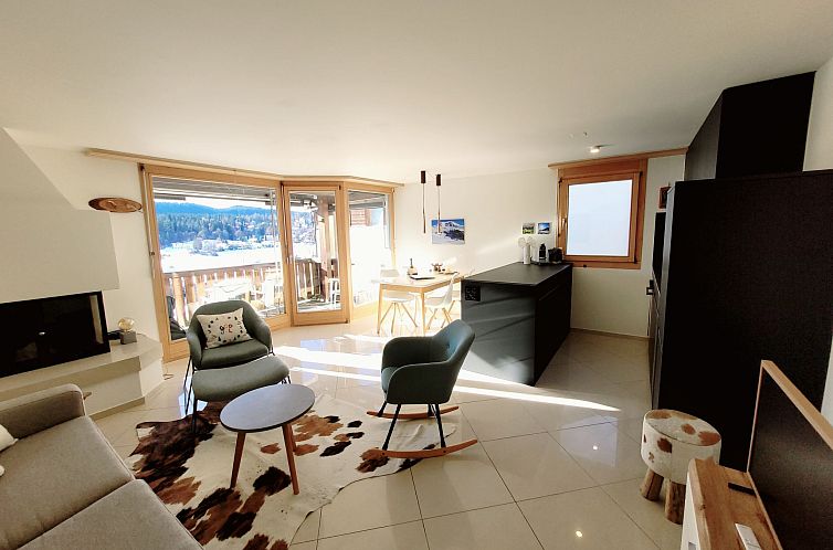 Appartement Fewo Cordial im Casa Erizun, (Flims Dorf). 3.5 Z
